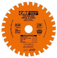 Tarcze do pił - CMT Tarcza tnąca HM 136,5x20 36z do metalu (226 030 05H) - miniaturka - grafika 1
