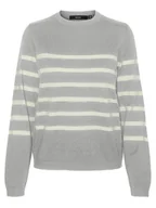 Swetry damskie - Vero Moda Sweter w kolorze szarym - miniaturka - grafika 1