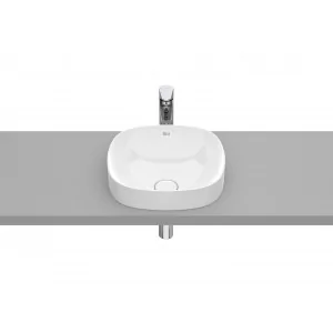 Roca A32750RS00 INSPIRA SOFT UMYWALKA 370x370 H75mm FINECERAMIC $651 Supraglaze$652 - Umywalki - miniaturka - grafika 1