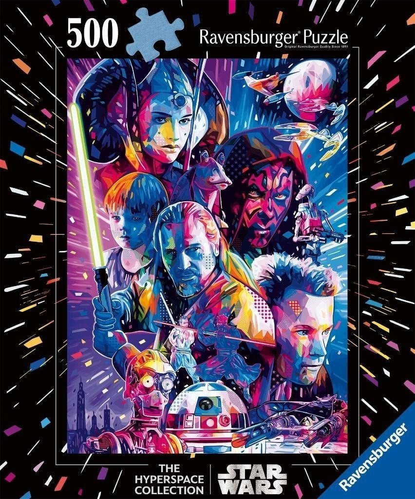 Puzzle 2D: Star Wars Mroczne Widmo 500el