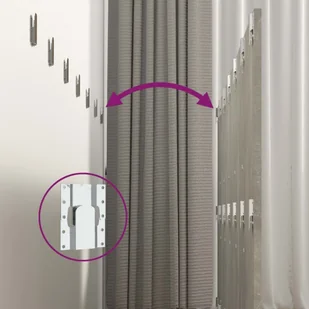 Lumarko Wezgłowie z szafkami, szarość betonu, materiał drewnopochodny - Inne meble do sypialni - miniaturka - grafika 9