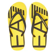 Klapki i japonki męskie - Japonki EA7 Emporio Armani XCQ004 XK196 U506 Czarny - miniaturka - grafika 1