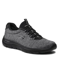 Sneakersy damskie - SKECHERS Sneakersy Forton 52813/BBK Black - miniaturka - grafika 1