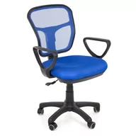 Fotele i krzesła biurowe - U-Fell Fotel biurowy model 8906 niebieski F.8906.N - miniaturka - grafika 1