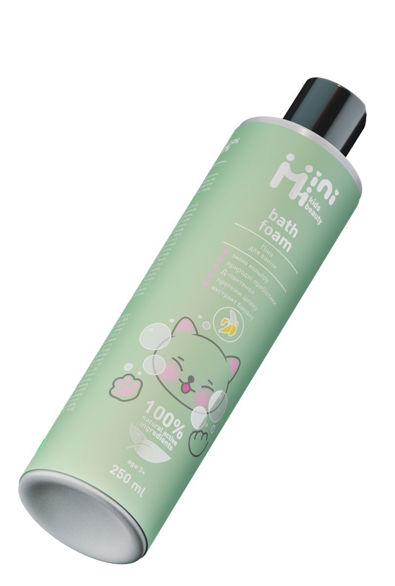 Pianka do kąpieli „Banan”, 250 ml MiniMi Kids