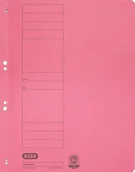 Teczki i skoroszyty - Elba Skoroszyt oczko A4 1/1 czerwony 21450RO EB1049 - miniaturka - grafika 1