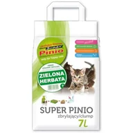 Żwirek dla kotów - BENEK BENEK Super pinio zbrylający kruszon zielona herbata 7l - miniaturka - grafika 1