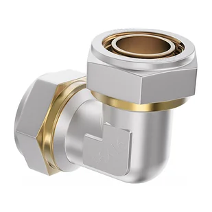 Mexen PEX-S kolano skręcane PEX 16 x 16 - W97224-1616-00 - Łączniki, trójniki, kształtki - miniaturka - grafika 1