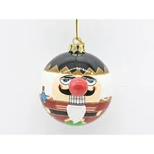 Bombki - Bombka plastik 8,7 x 7,3 x 7,3 cm mix kolorów - miniaturka - grafika 1