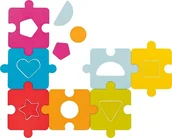 Puzzle - Goki Puzzle i gra kształty 57694 - miniaturka - grafika 1