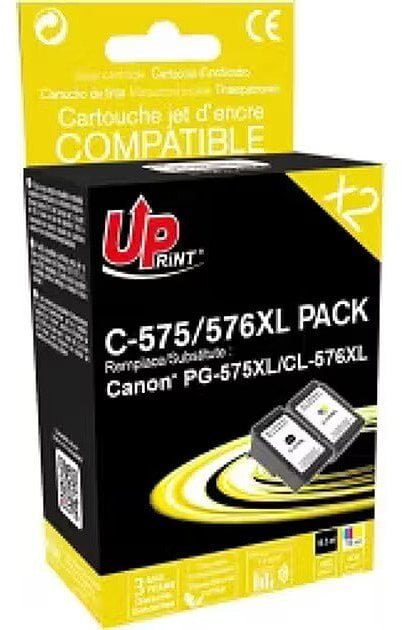 Tintes kartridzs UPrint Canon 575/576 XL PACK 3584770127862 C-575/576XL-PACK-UP 3584770127862