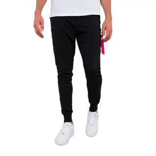 Spodnie sportowe męskie - Spodnie Alpha Industries X-Fit Slim Cargo 17833303 - czarne - grafika 1