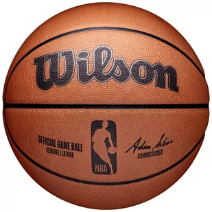 Wilson NBA Official Game Ball WTB7500ID, unisex, piłki do koszykówki, Pomarańczowe - Koszykówka - miniaturka - grafika 1