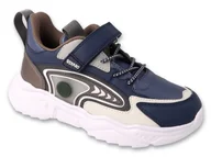 Buty dla chłopców - Buty dziecięce Befado 516Y360 sportowe chłopięce na rzep i gumki-36 - miniaturka - grafika 1