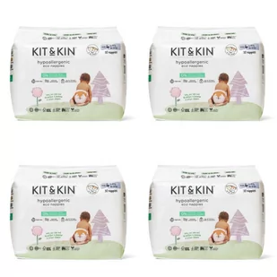 Kit And Kin, Pieluchy jednorazowe, rozmiar 4 Maxi Plus, 9-14 kg, 128 szt. - Pieluchy - miniaturka - grafika 1