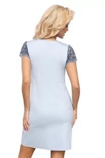 Koszukla 203 Blue Niebieski (Rozmiar 42) - Piżamy damskie - miniaturka - grafika 2