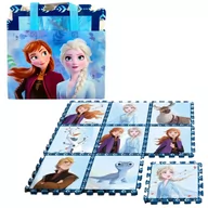 Puzzle - Piankowe puzzle dziecięce+ torba Frozen-Kraina Lodu - miniaturka - grafika 1