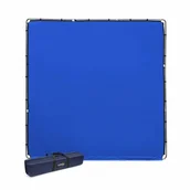Akcesoria do statywów - Lastolite StudioLink Chroma Blue 3x3m Kit Rama + Tło LL LR83352 - miniaturka - grafika 1