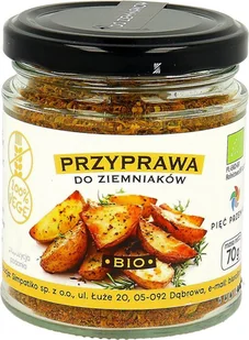 PIĘĆ PRZEMIAN Przyprawa do ziemniaków bezglutenowa BIO 70g - Zdrowa żywność - miniaturka - grafika 1