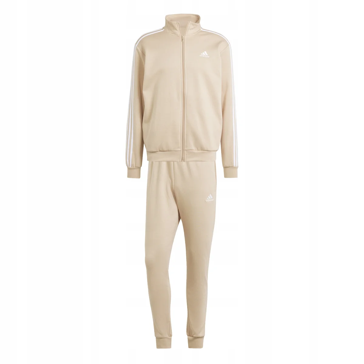 Adidas komplet dresowy sportowy bawełniany męski beżowy IR8195 R. XL