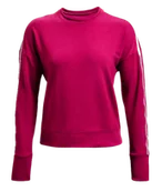 Bluzy damskie - Bluza damska Under Armour Rival Terry Taped Loose 1360905660 SM - miniaturka - grafika 1