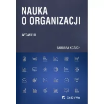 CeDeWu Nauka o organizacji - Barbara Kożuch