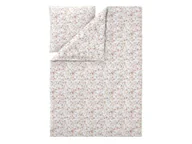 Pościel - LIVARNO® Pościel satynowa z bawełny, 140 x 200 cm (Kwiaty/ biały) - miniaturka - grafika 1