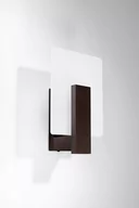 Lampy ścienne - Lappo kinkiet wenge SL.1096 Sollux     - miniaturka - grafika 1