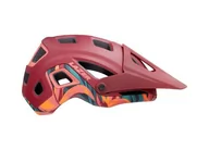 Kaski rowerowe - LAZER kask rowerowy mtb IMPALA CE Matte Red Rainforest - miniaturka - grafika 1