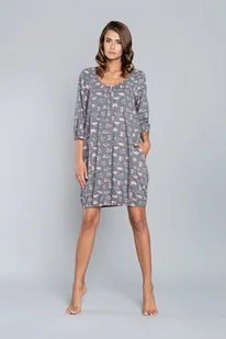 Fiona koszula 3/4 rękaw - Italian Fashion - Piżamy damskie - miniaturka - grafika 1