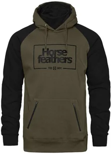 bluza męska HORSEFEATHERS SHERMAN II SWEATSHIRT Burnt Olive - Bluzy męskie - miniaturka - grafika 1