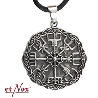 Wisiorki - Wisior Viking Compass, Srebro 925 - miniaturka - grafika 1