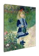Obrazy i zdjęcia na płótnie - A Girl with a Watering Can, Auguste Renoir - obraz na płótnie Wymiar do wyboru: 60x80 cm - miniaturka - grafika 1