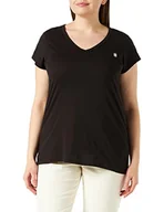 Koszulki i topy damskie - G-STAR RAW Eyben Slim Koszulka damska Top, Czarny (Black D04434-2757-990), XXS Grande taille - miniaturka - grafika 1