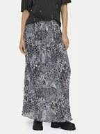 Spódnice - ONLY Spódnica plisowana Ria 15329220 Szary Regular Fit - miniaturka - grafika 1