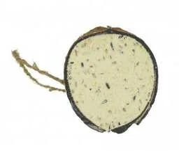 Garden&amp;Fun Karma tłuszczowa dla ptaków wolnożyjących w połówce kokosa 200g - Karma dla ptaków - miniaturka - grafika 1
