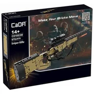Klocki - Cada klocki konstrukcyjne broń strzelający karabin snajperski 978 el. - miniaturka - grafika 1