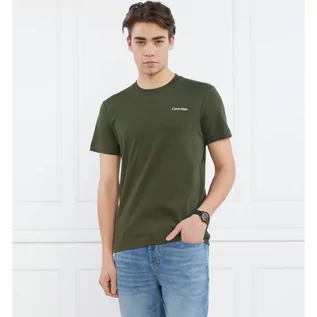 Koszulki męskie - Calvin Klein T-shirt | Slim Fit - grafika 1