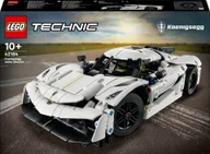 Klocki - LEGO Technic Biały hipersamochód Koenigsegg Jesko Absolut 42184 - miniaturka - grafika 1