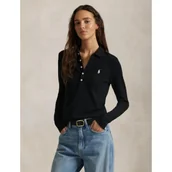 Koszulki i topy damskie - POLO RALPH LAUREN Polo Julie | Slim Fit - miniaturka - grafika 1