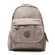 Plecaki - Mały Lekki Plecak Damski do Pracy Beżowy Materiałowy 10L Bag Street - miniaturka - grafika 1