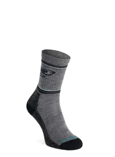 Skarpety merino Smartwool Everyday Forest Loot 2 Crew Socks - medium gray - Skarpetki sportowe męskie - miniaturka - grafika 1