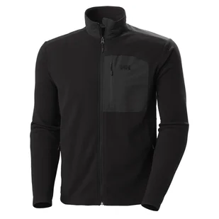 Męski Polar HELLY HANSEN DAYBREAKER BLOCK JACKET 49454_990 – Czarny - Bluzy męskie - miniaturka - grafika 1