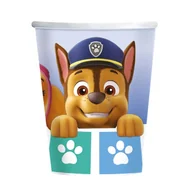 Dekoracje i nakrycia stołu na imprezę - Kubki, Psi Patrol, papierowe, 250ml, 8 szt. - miniaturka - grafika 1