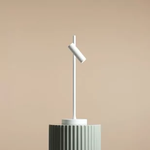 Lampka biurkowa Trevo 1104B Aldex tuba regulowana biała - Lampy stojące - miniaturka - grafika 1