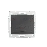 Wyłączniki światła i elektryczne - Kanlux Łącznik zwierny DOMO 01-1021-241 gr 24891 - miniaturka - grafika 1