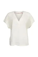 Bluzki damskie - ESPRIT Bluzka damska, 110/Off White, XL - miniaturka - grafika 1