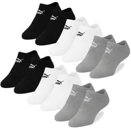Skarpetki męskie - Puma Skarpety Męskie Stopki Sneaker Zestaw Bawełna Mix 6 par Rozmiar 35/38 - miniaturka - grafika 1