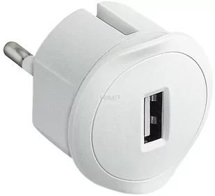 ŁADOWARKA WTYCZKOWA 1 x USB A - BIAŁA Legrand 50680 - Ładowarki do telefonów - miniaturka - grafika 1