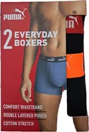 Majtki męskie - PUMA BOKSERKI MĘSKIE 2P CZARNE r.XL - miniaturka - grafika 1